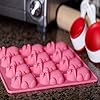 2 PCS Piggy Silicone Moulds, Pink Piggy Cake Mould Chocolate Mould, Silicone Little Pig Baking Pan for Cookies, Ice, Fudge, Jelly #1