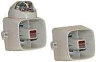 AMSECO POTTER SSX52SC SIREN AND STROBE COMBINATION - CLEAR