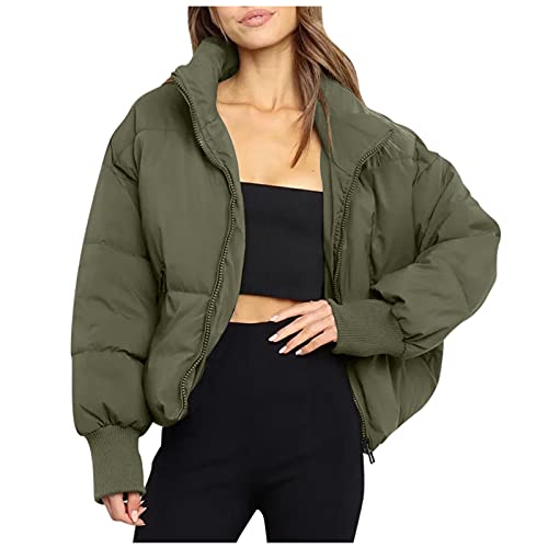 Women Hoodies Tops Sweatshirt Colorblock Long Sleeve Tie Dye Drawstring Pullover Print Casual Sweatshirts With Pocket(Army Green , X-Small) #TOP3