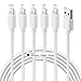 Produktbild iPhone Ladekabel, 5Pack 0.3m 1m 1.5m Lightning Kabel MFi Zertifiziert Schnellladekabel USB A iPhone Kabel Langes Datenkabel für iPhone 14 13 12 11 Pro Max Mini XR XS X 8 7 6 6s Plus SE 2020, iPad Air