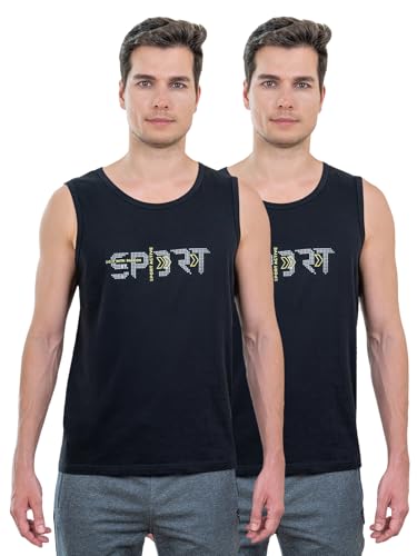 Image of Lux Cozi Men's Cotton Printed Regular Fit Vest