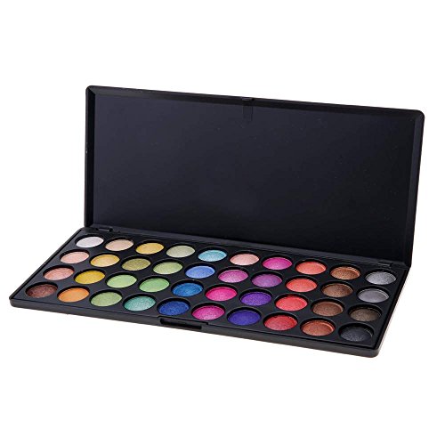 ACEVIVI Trendy and Stylish 40 Colors Metallic Shimmer Eyeshadow Palette Cosmetics