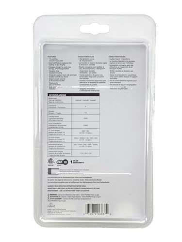 Image of nVent GARDNER BENDER GDT-3190 Digital Multimeter, 4-Function, 16-Range | AC /DC voltage, resistance, battery test, 2000 count display, 4 functions, 16 ranges. (Formerly: Gardner Bender)