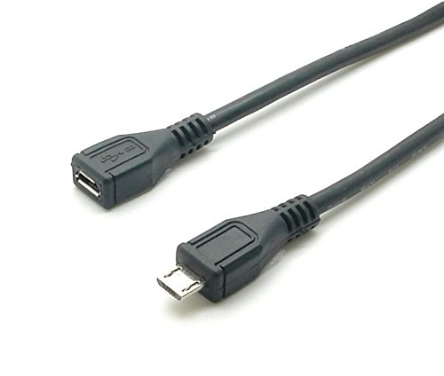 Micro USB prolunga oologo nero 50 cm