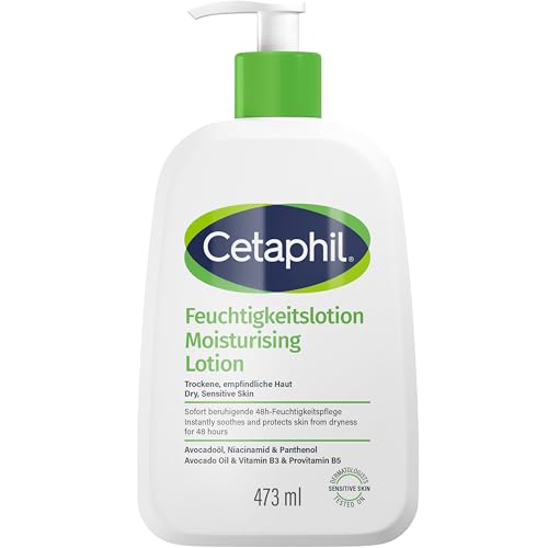 Cetaphil Feuchtigkeitslotion Körperpflege, empfindliche Haut, 473ml – Ansicht 1