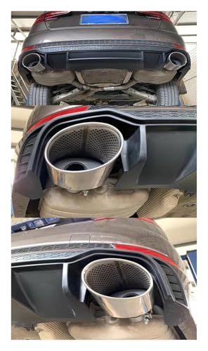 Tuyau d'échappement silencieux inox pour mise à niveau Audi A7 S5 S7 - 3