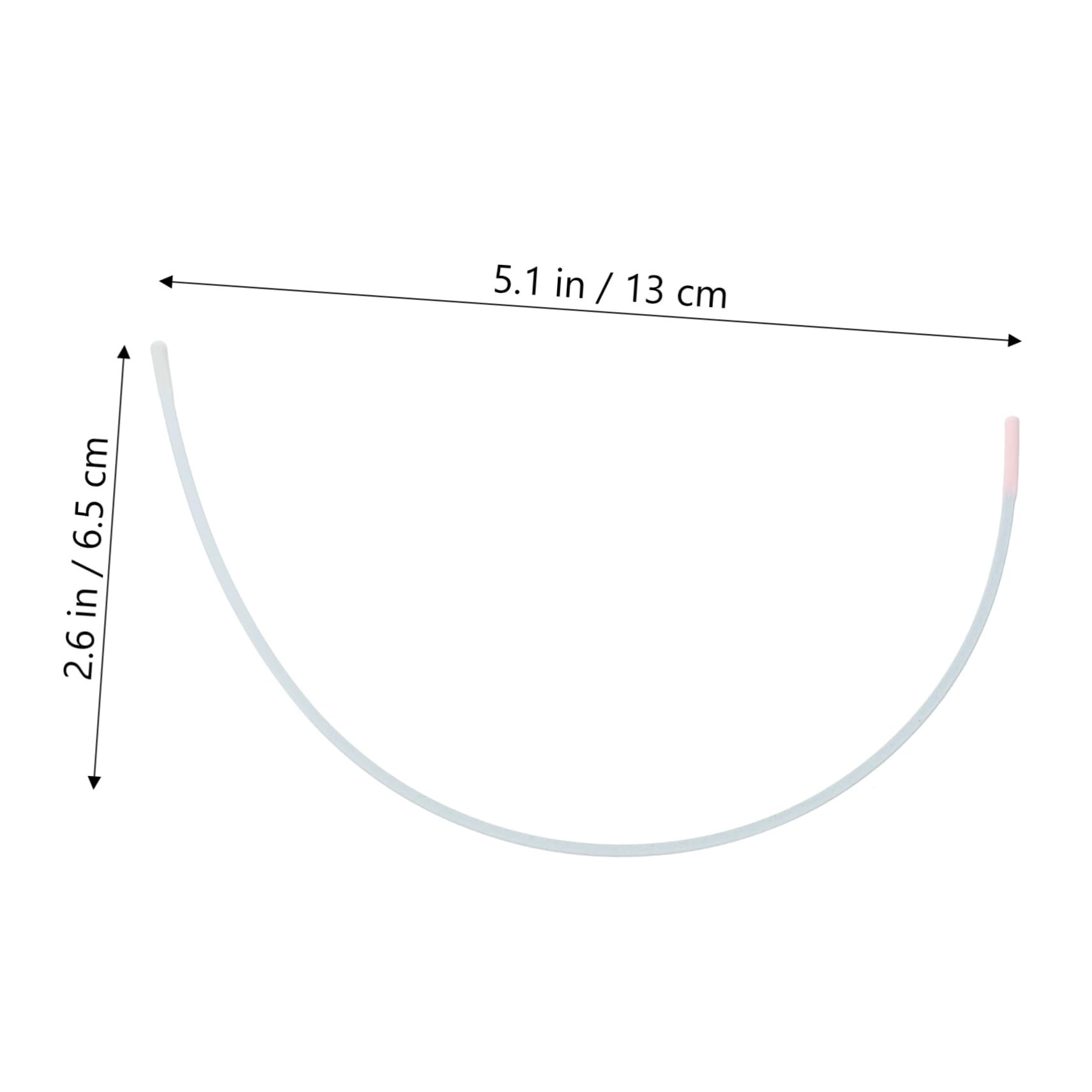 LALAFINA Metal Wire Underwire Replacement b Cup Accessory for Women's Lingerie Sewing