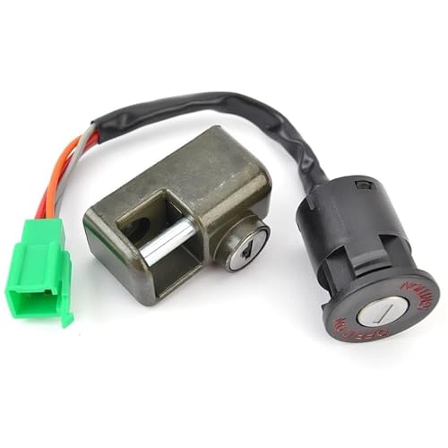 Kit de cerradura de asiento e interruptor de encendido para Suzuki con tapa de combustible 3