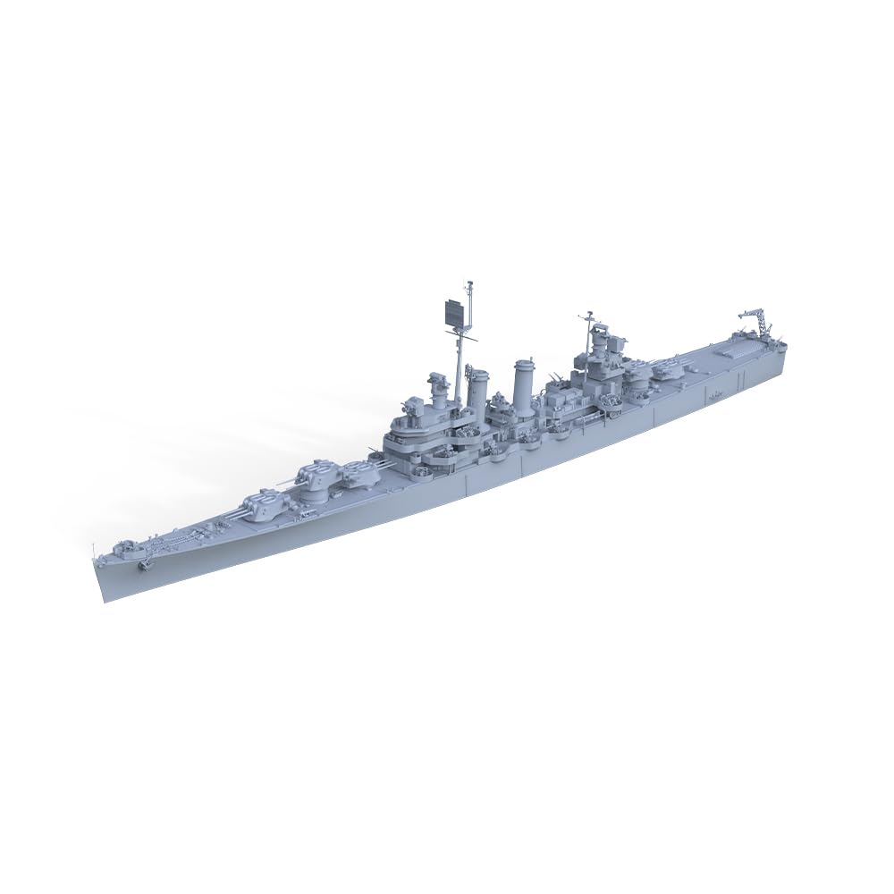 MRY-SFW SSC350514-A 1/350 zestaw do budowy modelu wojskowego Argentina Nueve de Julio Cruiser Segmentowany kadłub