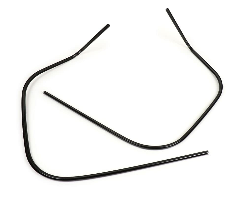 MOTO NOSTRA Kantenschutz/Schlitzrohr Set schwarz kompatibel für Vespa GTS 125, Vespa GTS HPE 300, Vespa GTS Super 125, Vespa GTS Super HPE 300, Vespa GTV HPE 300