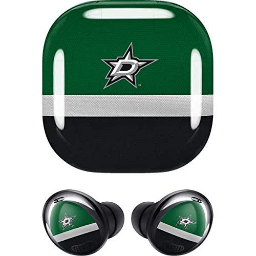 Skinit Decal Audio Skin Compatible with Samsung Galaxy Buds Pro - Officially Licensed NHL Dallas Stars Jersey Design