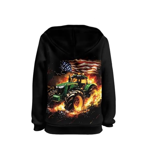 Talayituse Hoodies Sweatshirts for Boys Kids Casual Long Sleeve Pullover Hooded Jumpers Tops with Pocket for 6-16 Years2