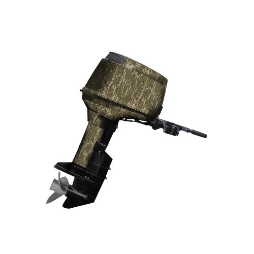 Camouflage moteur bateau Mossy Oak 40 HP : masquez les reflets et protégez votre hors-bord