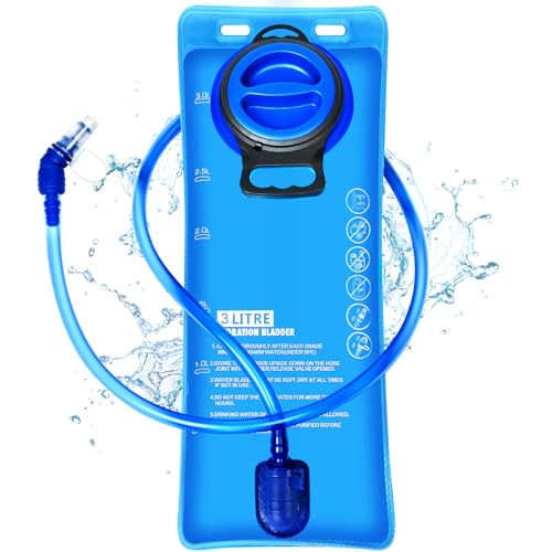 Arcwind Poche d'hydratation, 1,5 L 2 L 3 L, sans BPA, réservoir d'eau étanche à grande ouverture, sac de stockage d'eau pour sac à dos militaire, idéal...