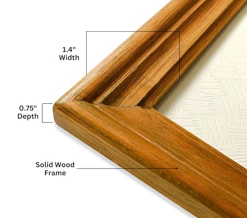 Image of Photo Frames 8x8 inch | Wall Frames | Small Photo Frames | Orange Wood Frame for Wall | Unique Home Decor, Ideal Gift for Friends & Family (8x8 inch, Orange)