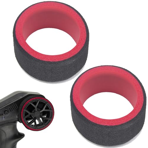 Rc Cars Transmitter Steering Wheel Foam Grip Hand Wheel Sponge for Traxxas TRX4 Slash Tqi Futaba 3PV...