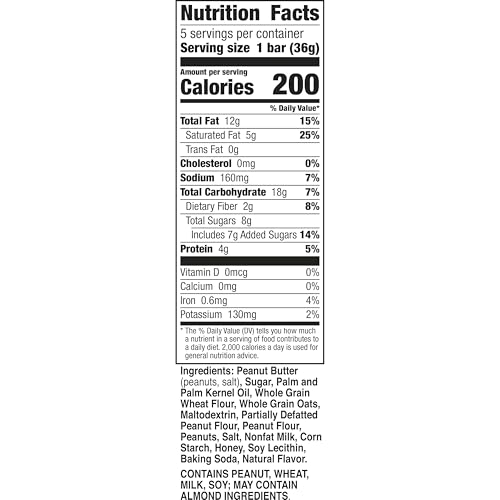 Image of Nature Valley Crispy Creamy Wafer Bars, Peanut Butter, 4g Protein, 5 Bars, 6.5 oz (Pack of 6)