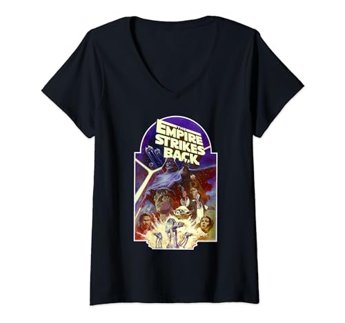T-shirt Star Wars femme col V le look pop culture idéal pour vos sorties décontractées