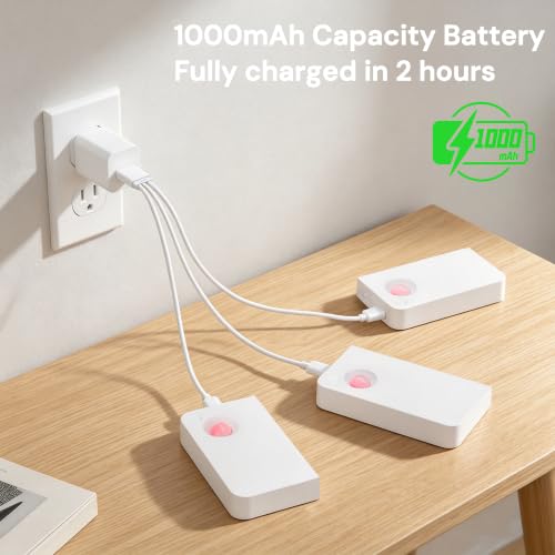 Image of L LOHAS LED Motion Sensor Night Light, Stair Lights Indoor, 1000mAh, 6 Pack