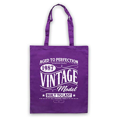 Sac d'emballage 1987 Vintage pour vos courses et sorties style rétro