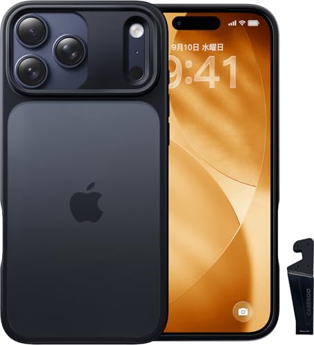 Amazon.co.jp: 【米軍MIL新規格・指紋防止】CASEKOO iPhone 17 Pro 用
