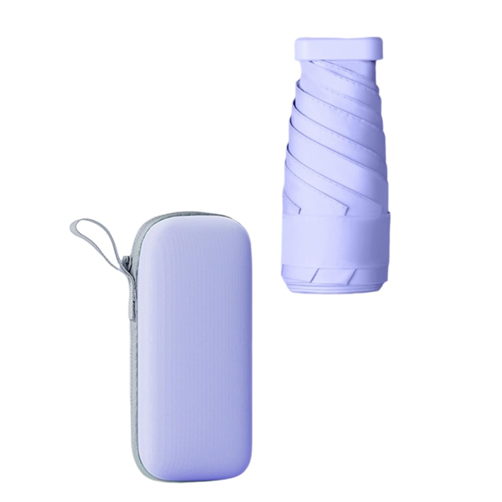 Vjsujehgy Capsule Umbrella for Sunny & Portable Sunscreen & UV Protection Mini Ultra-Light Parasol