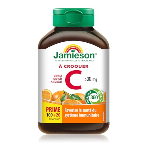 Image of Jamieson Vitamin C Orange 500mg 120 Tablets