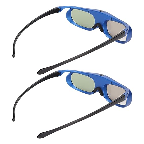 Lunettes à Obturateur Actif 3D Légères 144 Hz avec Rotation de L'œil Gauche Droit, Performances Exceptionnelles, Connexion Rapide avec Projecteur DLP-Link, Rechargeables pour