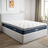 Morphea France - Matelas Hybride Luxe Victoria 160x200cm | Épaisseur 30cm | Elu Produit de l’Année 2025 | Mémoire de Forme AirMemory® & Ressorts Ensachés | Soutien Ferme 8/10 - Accueil Moelleux 3/10
