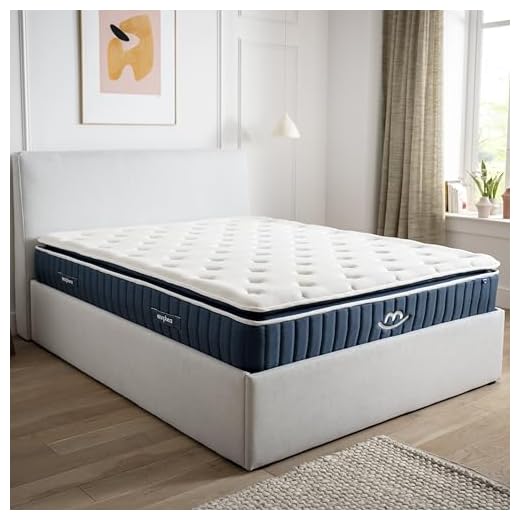 Robot Aspirapolvere Intelligenti MORPHEA Materasso 200x200 cm VICTROIA - Materasso ibrido in Memory Foam con molle insacchettate di 30 cm di spessore - Materasso ipoallergenico di lusso per bambini e adulti