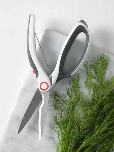 Zyliss All Purpose Shears, Heavy Duty Scissors with Spring Assist for Easier Cutting of Poultry/Fish/Bones/Herbs/Meat - Image 3