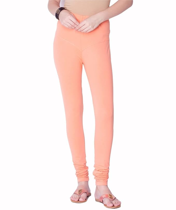 thrifty thread we promise comfort Mitansh Ultra Soft Cotton 4 Way Stretchable Churidar Solid Regular and Plus 20 Colours Leggings for Womens and Girls -Sizes :-M, L, XL, 2XL (Black)-picture-31