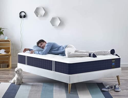 Coolvie Queen Mattress, 10 Inch Hybrid Mattress Queen Size, Individual Pocket Springs With Memory Foam, Bed In A Box, Cooler Sleep With Pressure Relief And Support #TOP5