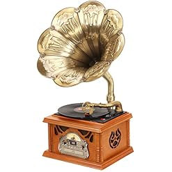 Système de musique rétro nostalgique – Bluetooth – Grammophone – USB – Lecteur CD MP3 – Système compact – Radio – Rétro… - Les Beatles, Paul McCartney, John Lennon, RIngo Starr, George Harrison Système de musique rétro nostalgique - Bluetooth - Grammophone - USB - Lecteur CD MP3 - Système compact - Radio - Rétro… – Image 6