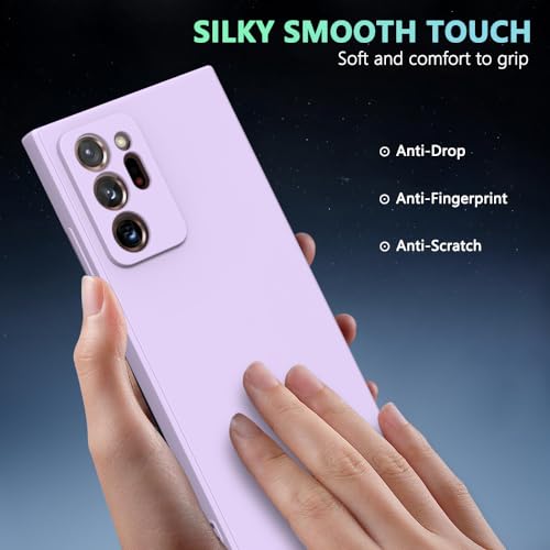 Image of for Samsung Galaxy Note 20 Ultra Case Purple, Scratch Resistant with Soft Touch, Slim Thin Phone Cover for Samsung Galaxy Note 20 Ultra