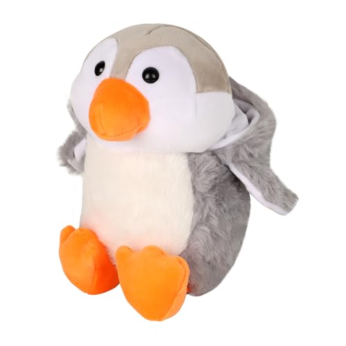 Image of DearJoy Penguin with Hoodie Toy (25cm, Grey)