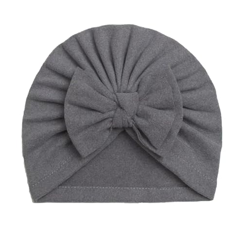 Baby hat, Baby Sleeping hat, Windproof hat, Suitable for households to wear, Simple and Convenient for Outdoor Travel Gray