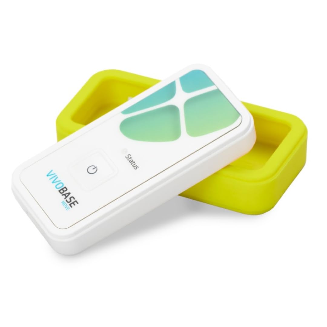VIVOBASE MOVE On-the-Go EMF Protection - Ideal for Pocket, Bag, or School Bag, 4m Radius, up to 14-day Battery Life, Made in Germany