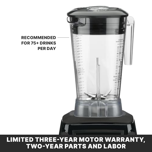 Waring Commercial MX1100XTX 3.5 HP Blender with Electronic Keypad, Pulse Function, 30 SecondCountdown Timer and a 64 oz - Commercial Grade Blender Image 5