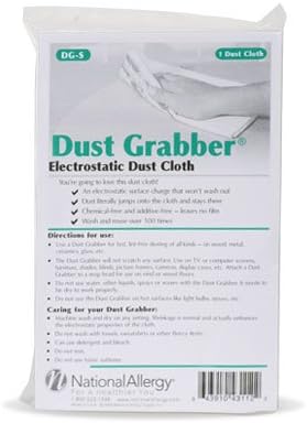 Dust Grabber Magnetic Dusting Cloth 4 Pack[Amazon-developed Certification] Compact by Design