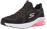 Air Cooled Goga Mat Insole. Skechers Go Run Air Sneaker Damen, Schwarz (Black and Multi Textile/Trim Bkmt), 37 EU