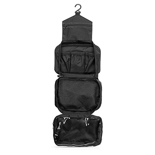 Preisvergleich Produktbild ONEGenug Kulturbeutel Reise Kulturtasche Kosmetiktasche Zum Aufhängen faltbar Waschtasche wasserdicht