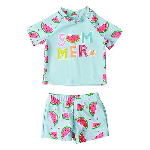 Maillot de Bain Fille 2 Pièces - Hawaïen Cover