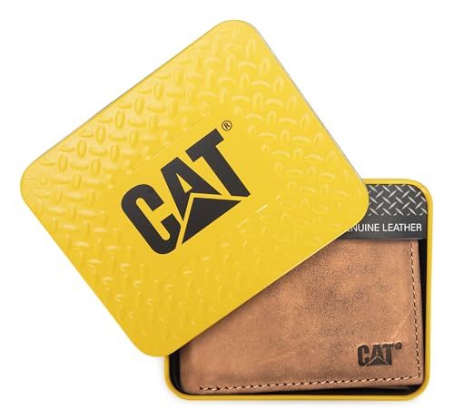 CAT Men's Leather Bifold Wallet2