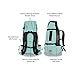 K9 Sport Sack Air 2 - Medium, Summer Mint - Ideal for Dogs with 17-19” Back Length - Durable, Breathable Backpack-Style Carrier - Perfect for Walks, Short Hikes & Public Transportation