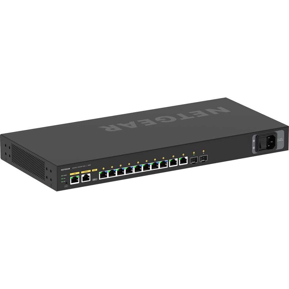 Amazon.com: NETGEAR AV Line M4250 12 Port Switch GSM4212PX-100NAS