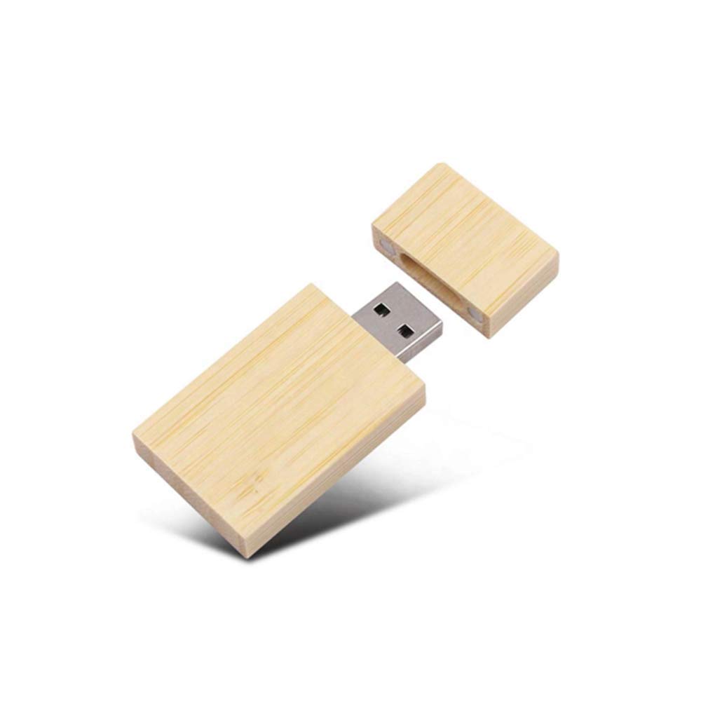 Lot de 10 clés USB en bois de bambou carbonisé haute vitesse 32 Go/3.0
