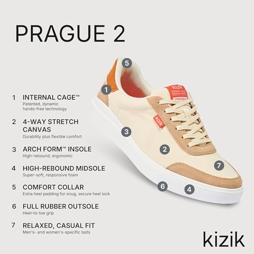 Kizik Men's Whitecap Gray Sneaker3