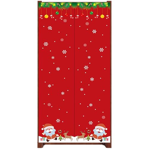 Couverture de porte à isolation thermique contre le froid - 4