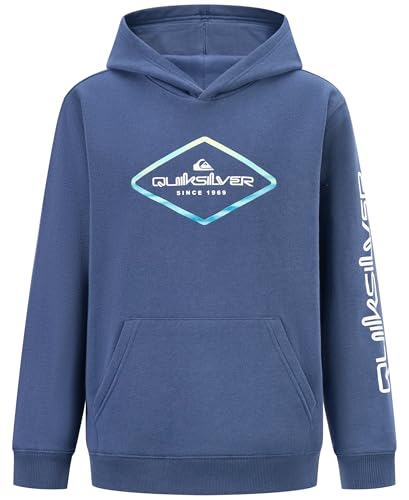 Quiksilver Boys' Pullover Hoodie Sweatshirt, Soft & Comfortable with Front...